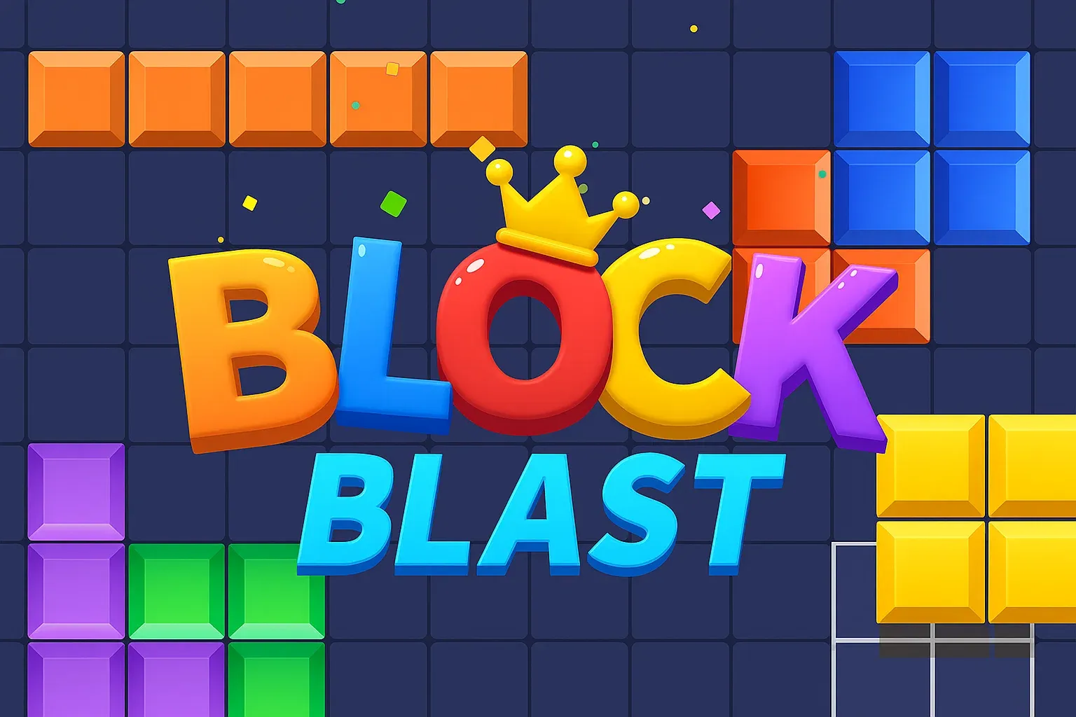 A game cover for Block Blast.